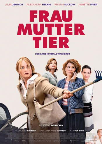 Filmplakat Frau Mutter Tier