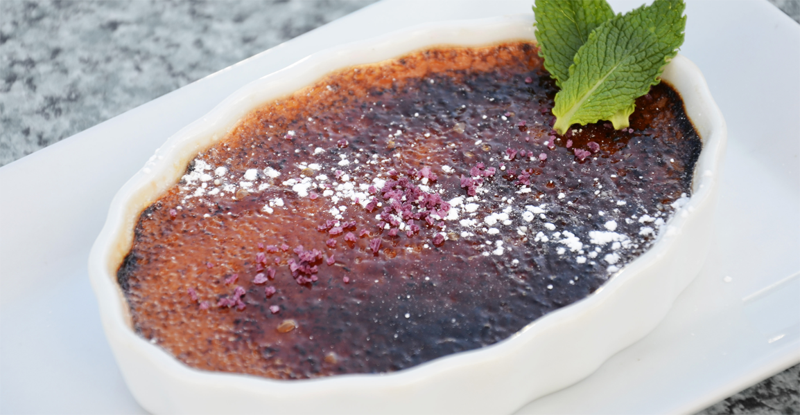 Crème Brulée mit Ingwer