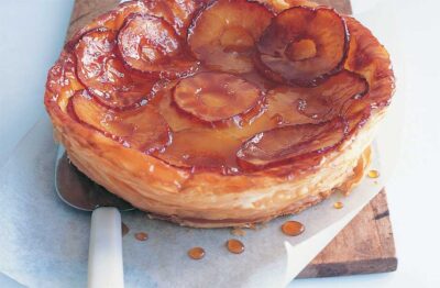 Tarte Tatin mit Ahornsirup nach Donna Hay