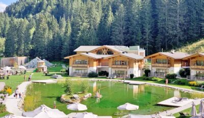 Idyllisch gelegen: das Feuerstein Nature Family Resort