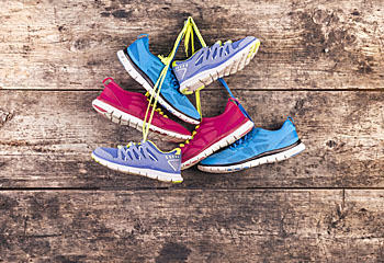 Auf den richtigen Laufschuh kommt es an; Bildquelle: Halfpoint / Fotolia.com