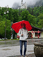 Heike im verregneten Bayern