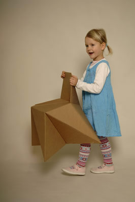 Kindermöbel zum Falten; Bildquelle: foldschool.com