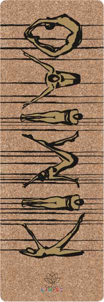 Kork-Yogamatte von Creative Kimiyo