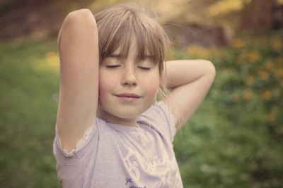 Bei Wellness entspannen sich auch Kinder