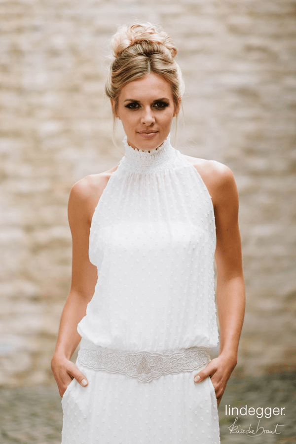Schlichtes Brautkleid Daphne