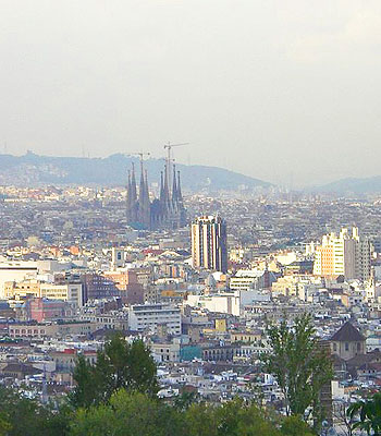 Montjuic in Barcelona