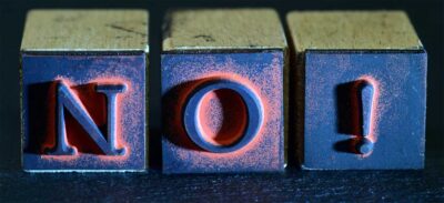Nein sagen