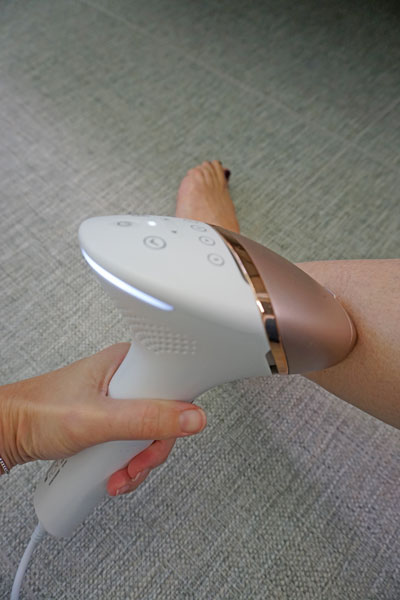 Philips Lumea in der Anwendung