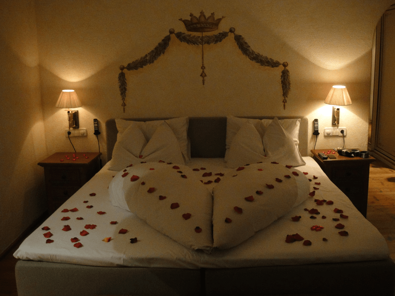 Rosenbett im Posthotel Achenkirch