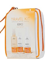 Mit dem BC Travel Kit ist dein Haar vor der Sonne geschützt