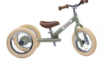 Dreirad und Laufrad in einem - das Trybike im Praxis-Test