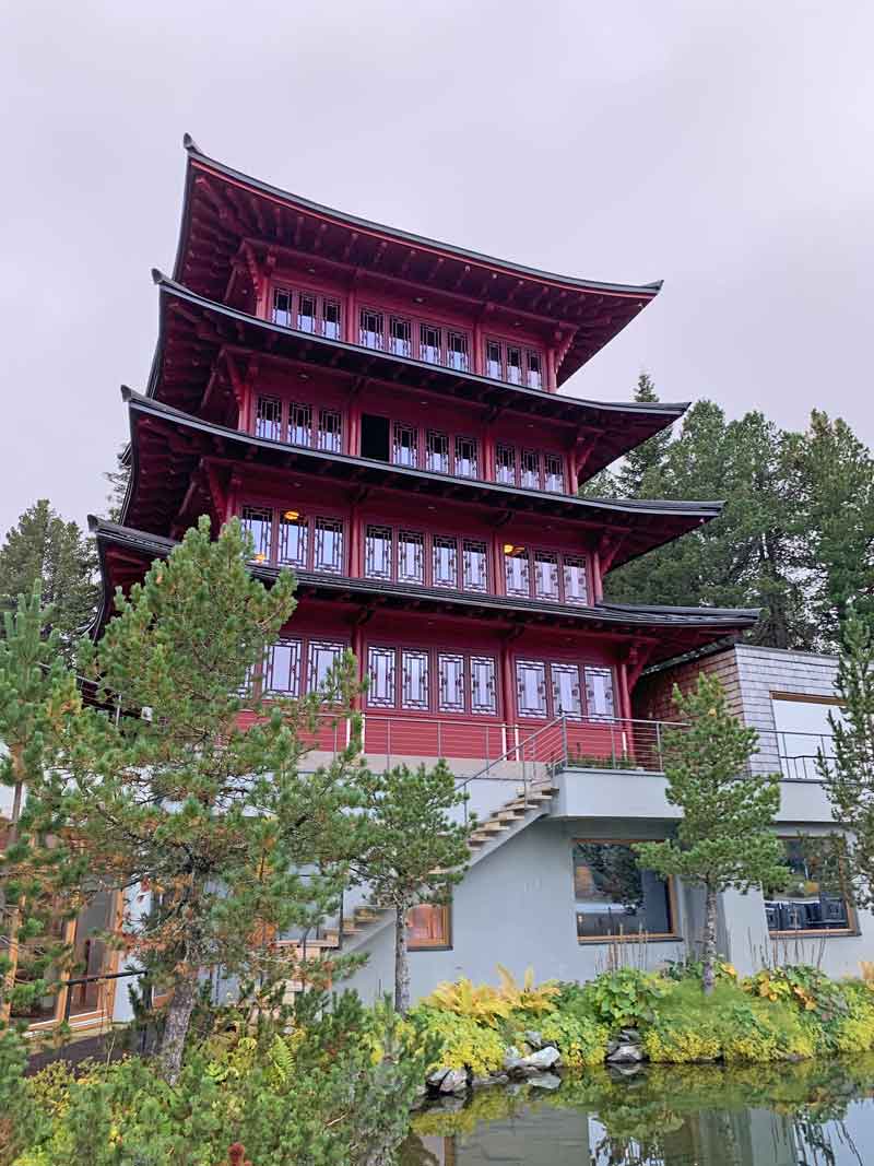 Der Chinaturm im Hotel Hochschober