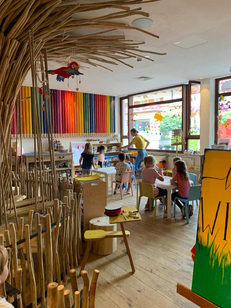 Familienhotel Tante Frida malwerkstatt