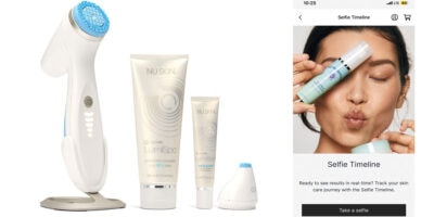 Gesichtsreinigung mit AgeLoc Lumispa iO