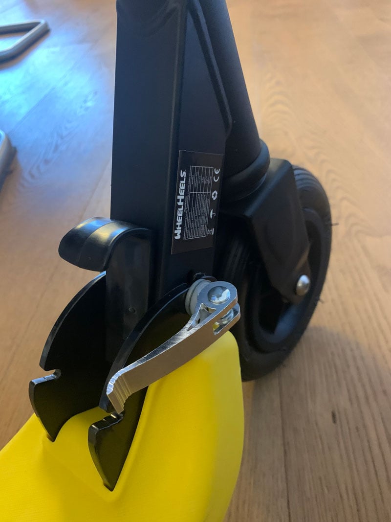 e scooter fuer kinder schnellspanner
