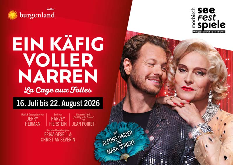 ein kaefig voller narren seefestspiele moerbisch a4 quer bild